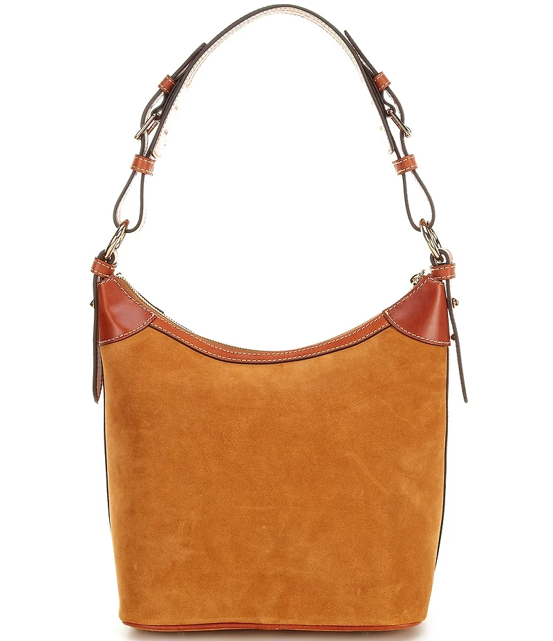 Dooney & Bourke Suede Sac Shoulder Bag