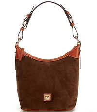 Dooney & Bourke Suede Sac Shoulder Bag