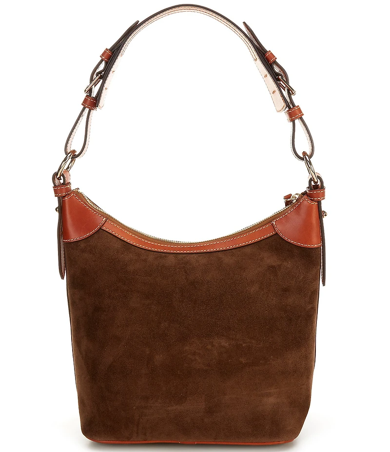 Dooney & Bourke Suede Sac Shoulder Bag