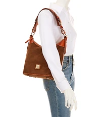 Dooney & Bourke Suede Sac Shoulder Bag