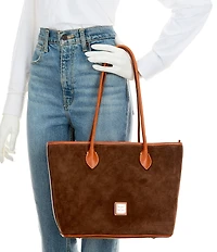 Dooney & Bourke Suede Tote Bag