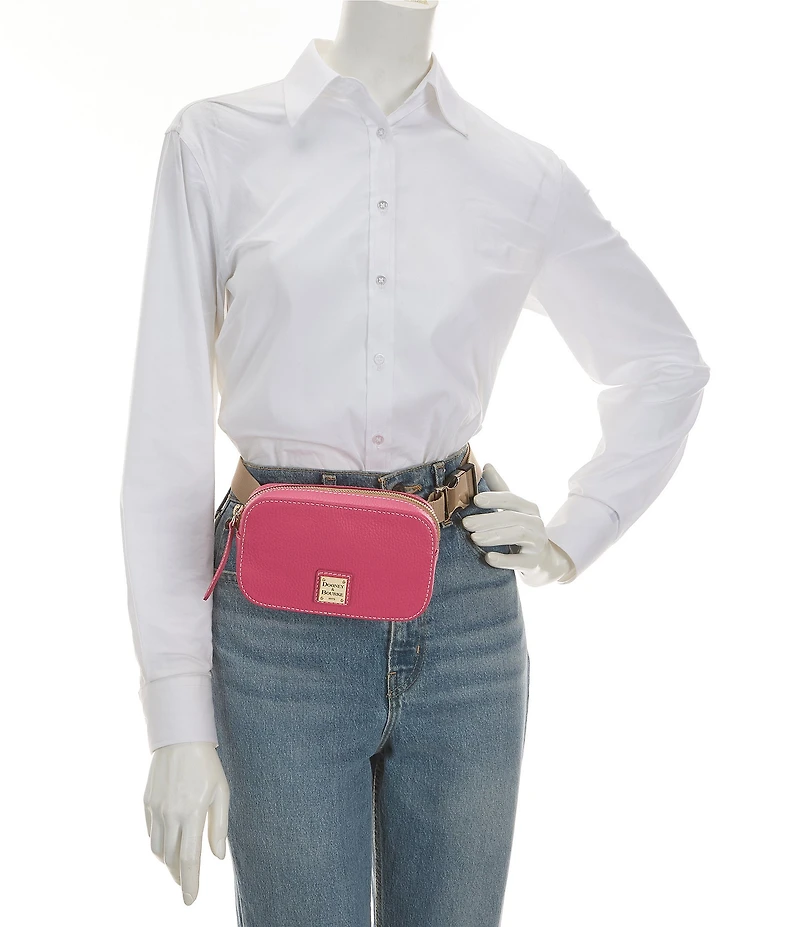 Dooney & Bourke Lucca Textured Leather Belt Bag