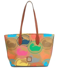 Dooney & Bourke Travel Inspired Print Tote Bag