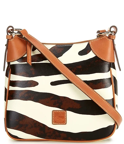 Dooney & Bourke Zebra Print Crossbody Bag