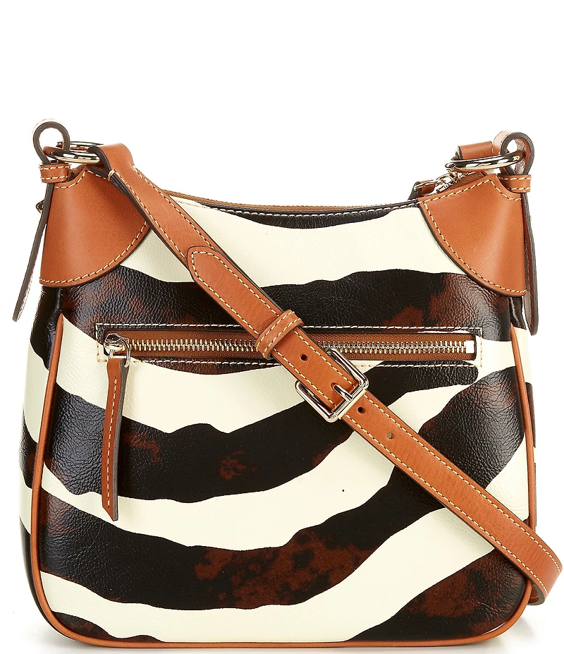 Dooney & Bourke Zebra Print Crossbody Bag