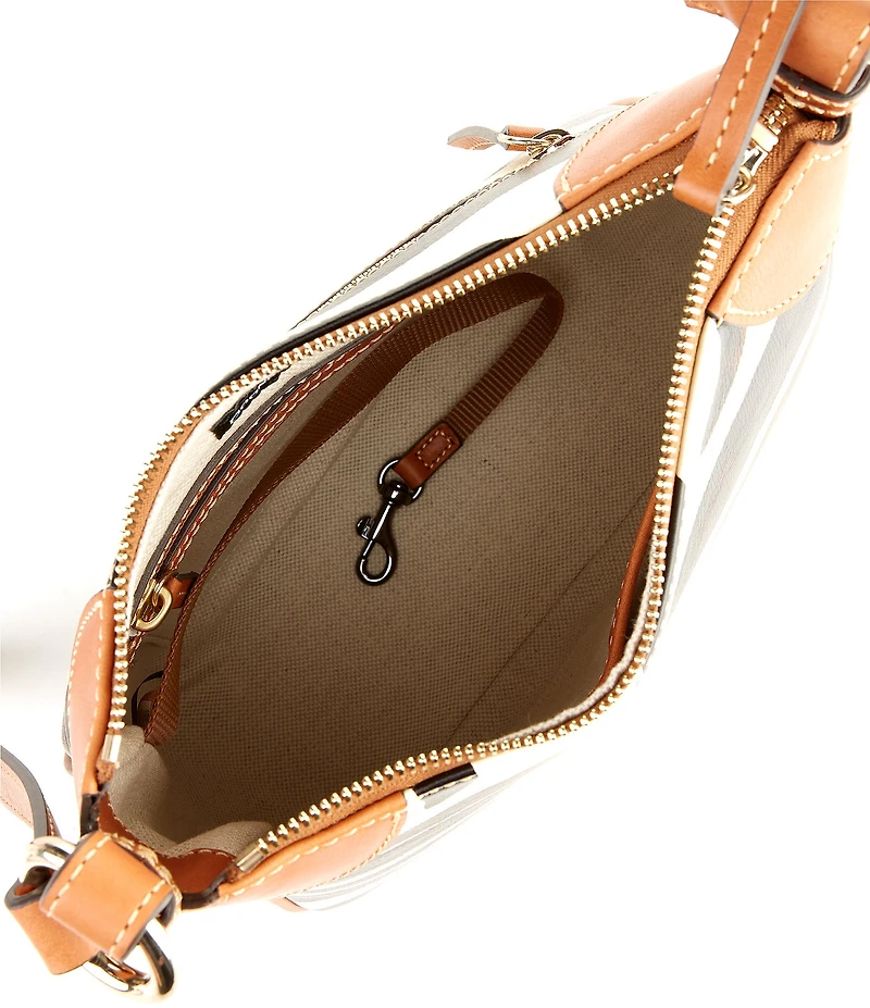 Dooney & Bourke Zebra Print Crossbody Bag