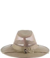 Dorfman Milan Solarweave® Wrangle Safari Canvas 3#double; Brim Hat