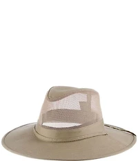 Dorfman Milan Solarweave® Wrangle Safari Canvas 3#double; Brim Hat