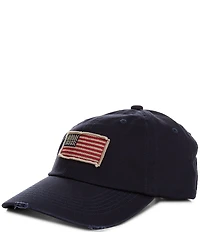 Dorfman Milano American Flag Baseball Cap