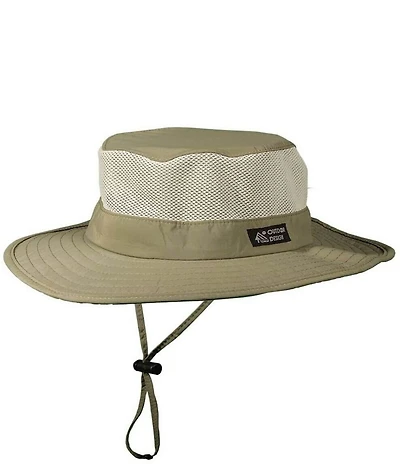 Dorfman Milano Boonie Supplex 3#double; Big Brim Hat