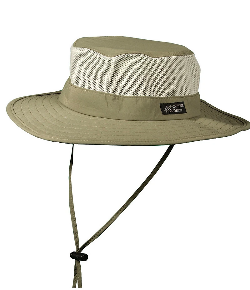 Dorfman Milano Boonie Supplex 3#double; Big Brim Hat