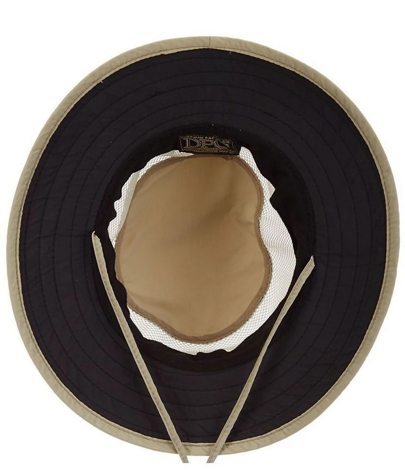 Dorfman Milano Boonie Supplex 3#double; Big Brim Hat