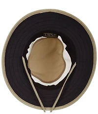 Dorfman Milano Boonie Supplex 3#double; Big Brim Hat