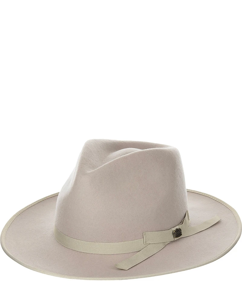 Dorfman Milano Brimmed Wool Felt Hat