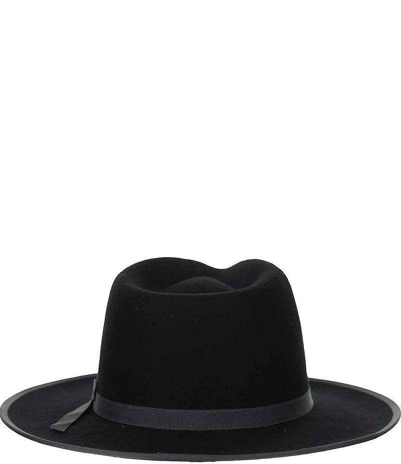 Dorfman Milano Brimmed Wool Felt Hat