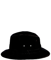 Dorfman Milano Hiker Washed Twill Safari 2 1/2#double; Brim Hat