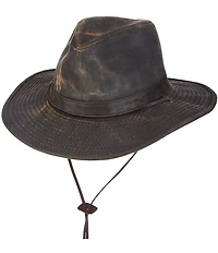 Dorfman Milano Outback Hinterlands Safari 3#double; Brim Hat