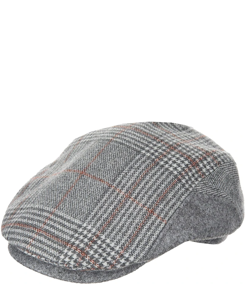 Dorfman Milano Plaid Driver Hat