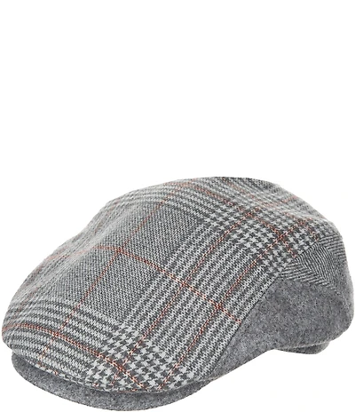Dorfman Milano Plaid Driver Hat