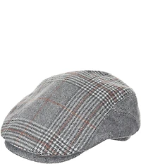 Dorfman Milano Plaid Driver Hat