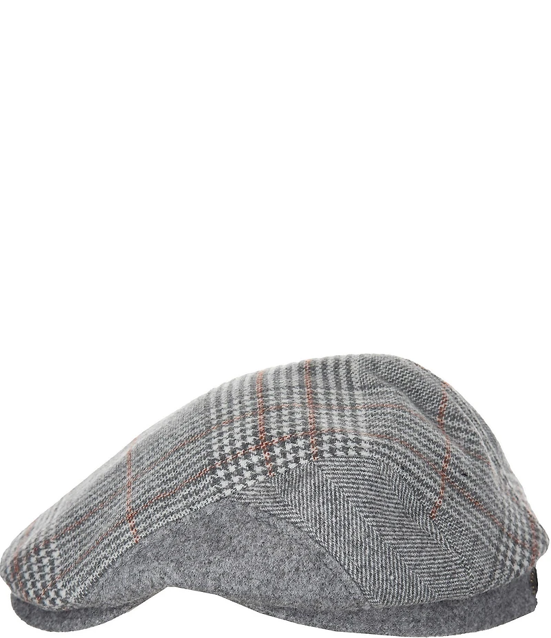 Dorfman Milano Plaid Driver Hat