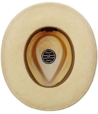 Dorfman Milano Scala Genuine Panama Outback Taos 3#double; Brim Hat