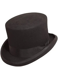 Dorfman Milano Scala Structured Wool Felt 5 1/2#double; Top Hat