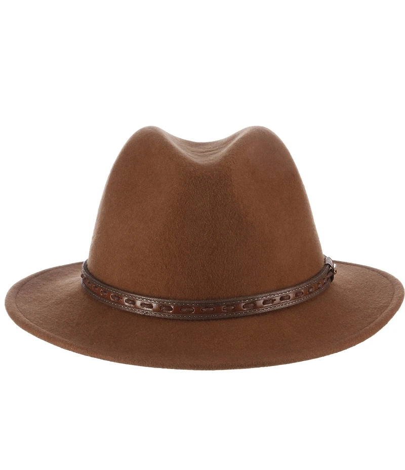 Dorfman Milano Scala Water Repellent Wool Felt Safari 2 1/2#double; Brim Hat