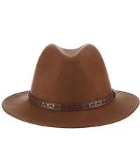 Dorfman Milano Scala Water Repellent Wool Felt Safari 2 1/2#double; Brim Hat