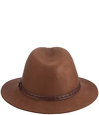 Dorfman Milano Scala Water Repellent Wool Felt Safari 2 1/2#double; Brim Hat