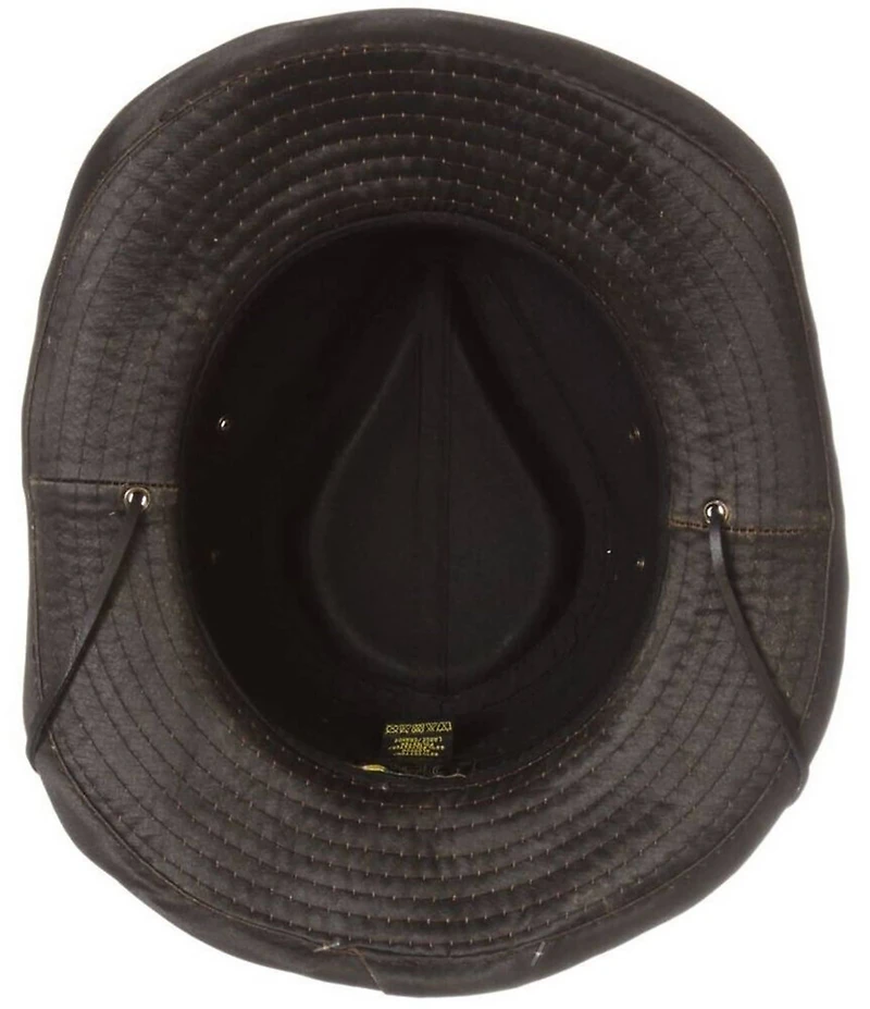 Dorfman Milano Weathered Outback Boondock 2 3/4#double; Brim Hat