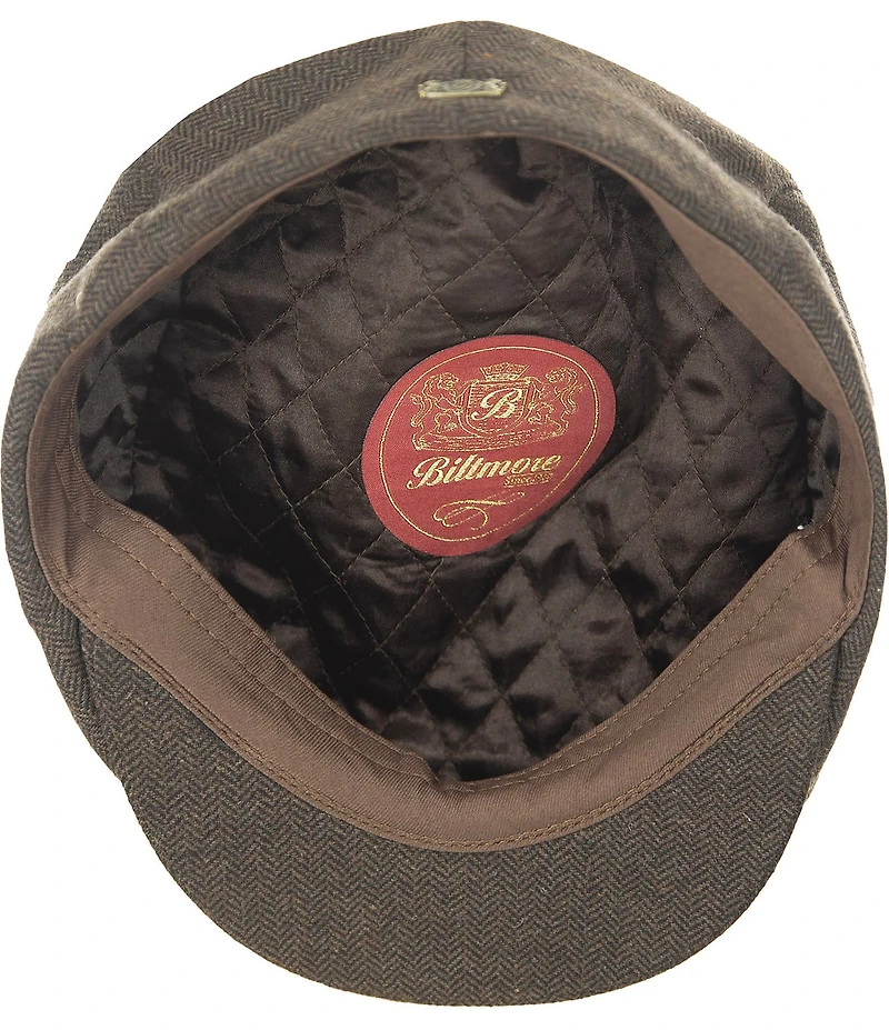 Dorfman Milano Wool Blend Newsboy Cap