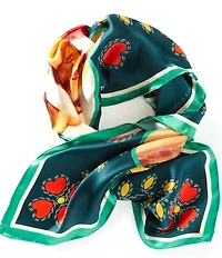 Double D Ranch Girl Of The Rodeo Silk Scarf