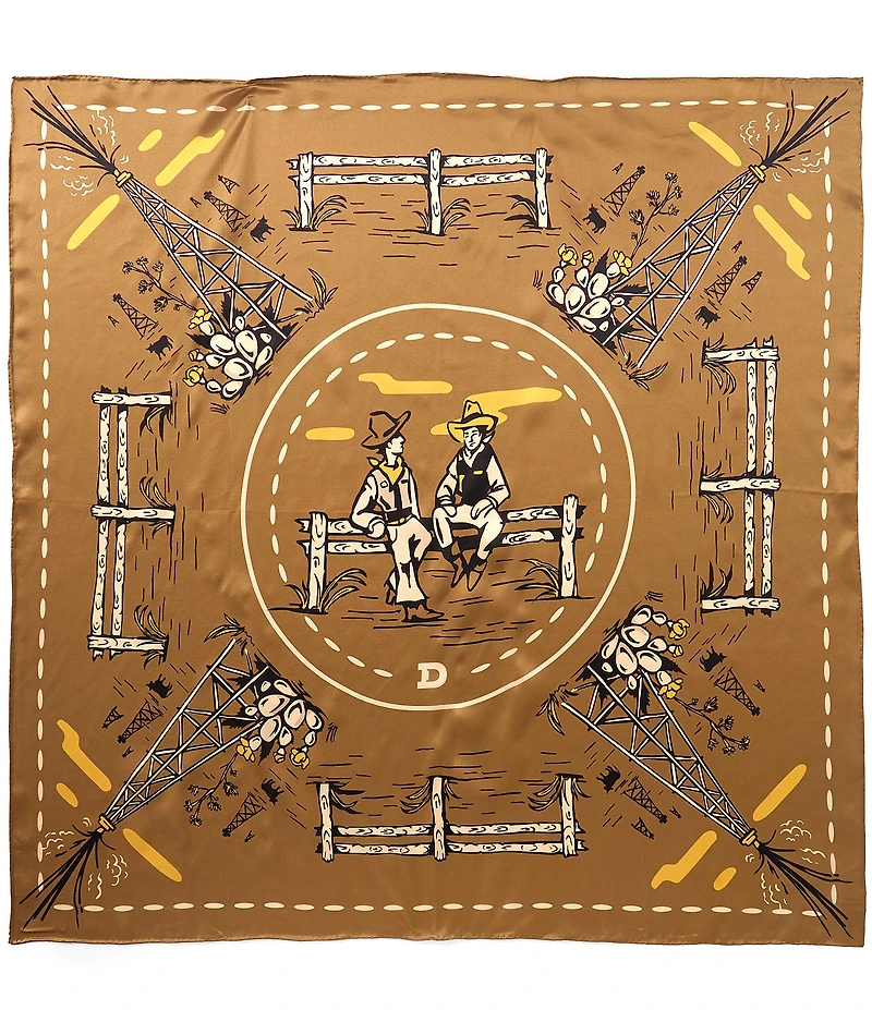 Double D Ranch Scarf Oil Camp