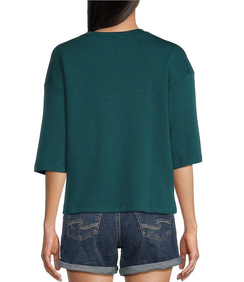 Double Zero Elbow Sleeve T-Shirt