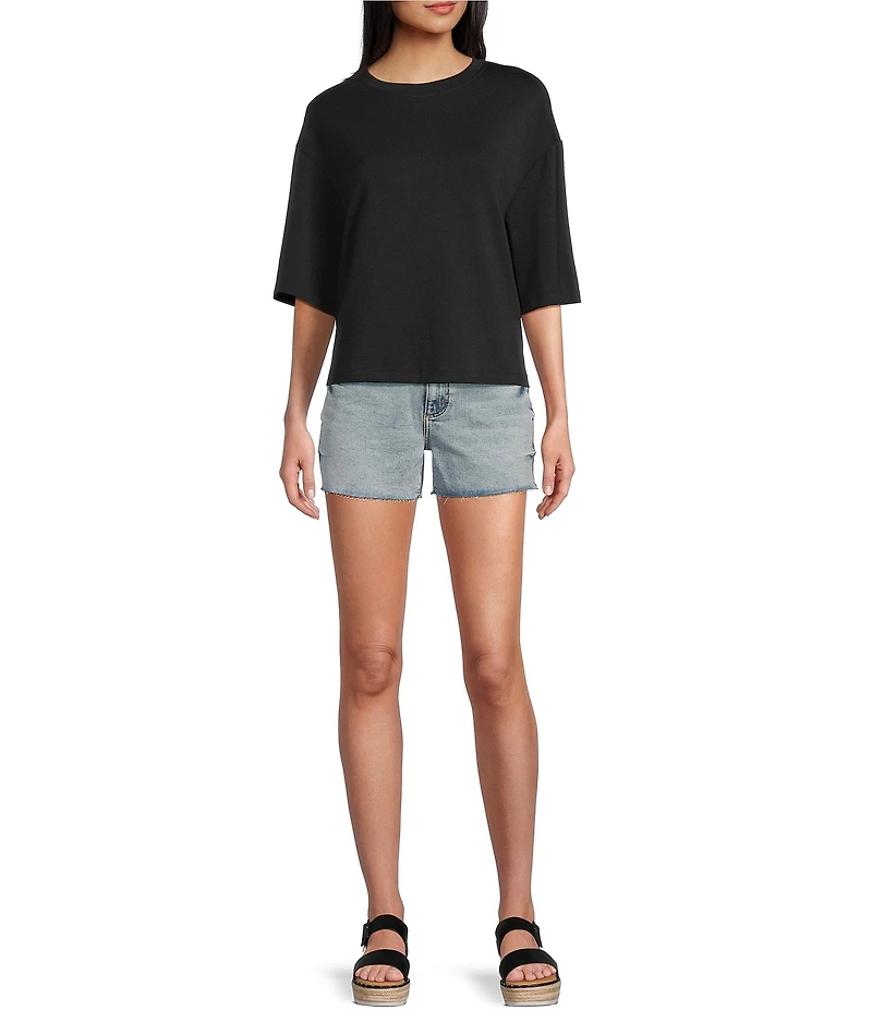 Double Zero Elbow Sleeve T-Shirt