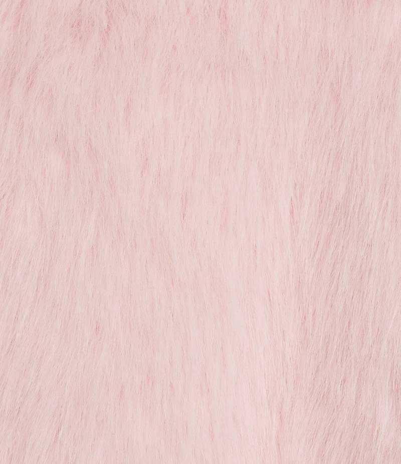 Double Zero Faux Fur Cropped Jacket