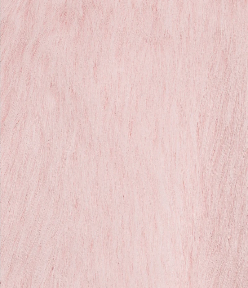 Double Zero Faux Fur Cropped Jacket