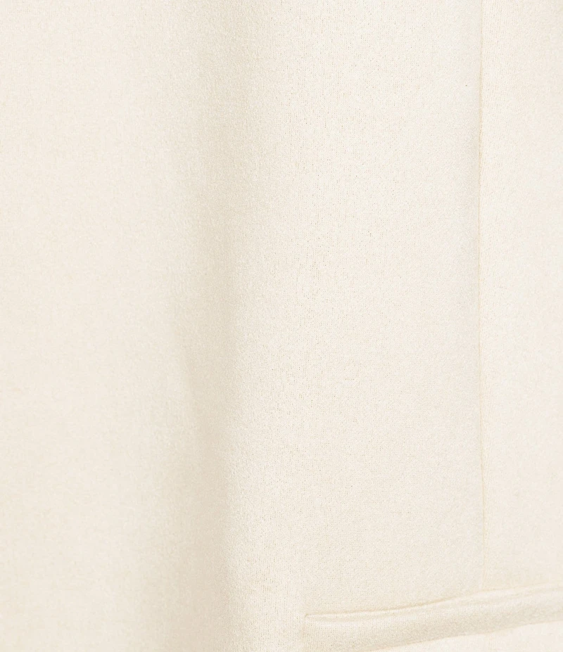 Double Zero Faux Suede Scoop Neck Sleeveless Shift Dress