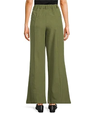 Double Zero Flat Front Wide Leg Pants