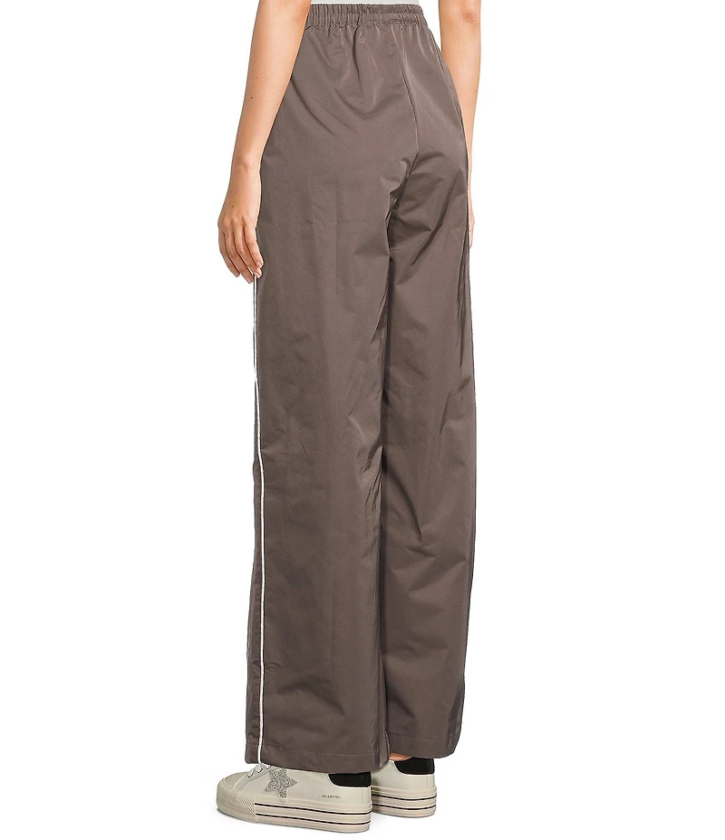 Double Zero High Rise Drawstring Wide Leg Pants