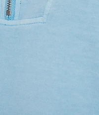 Double Zero Mock Neck Quarter Zip Mini Dress