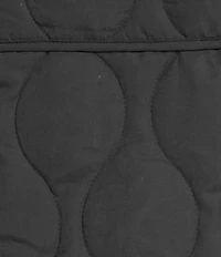 Double Zero Quilted Tie Front Patch Pocket Vest
