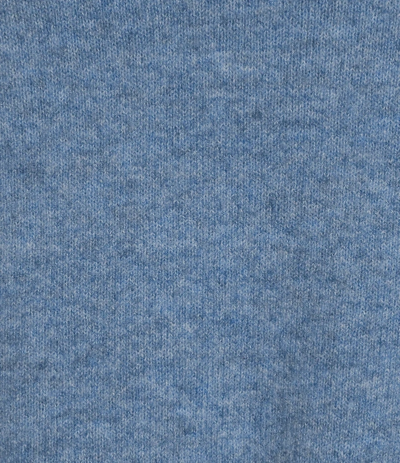 Double Zero Short Sleeve Turtleneck Cropped Sweater
