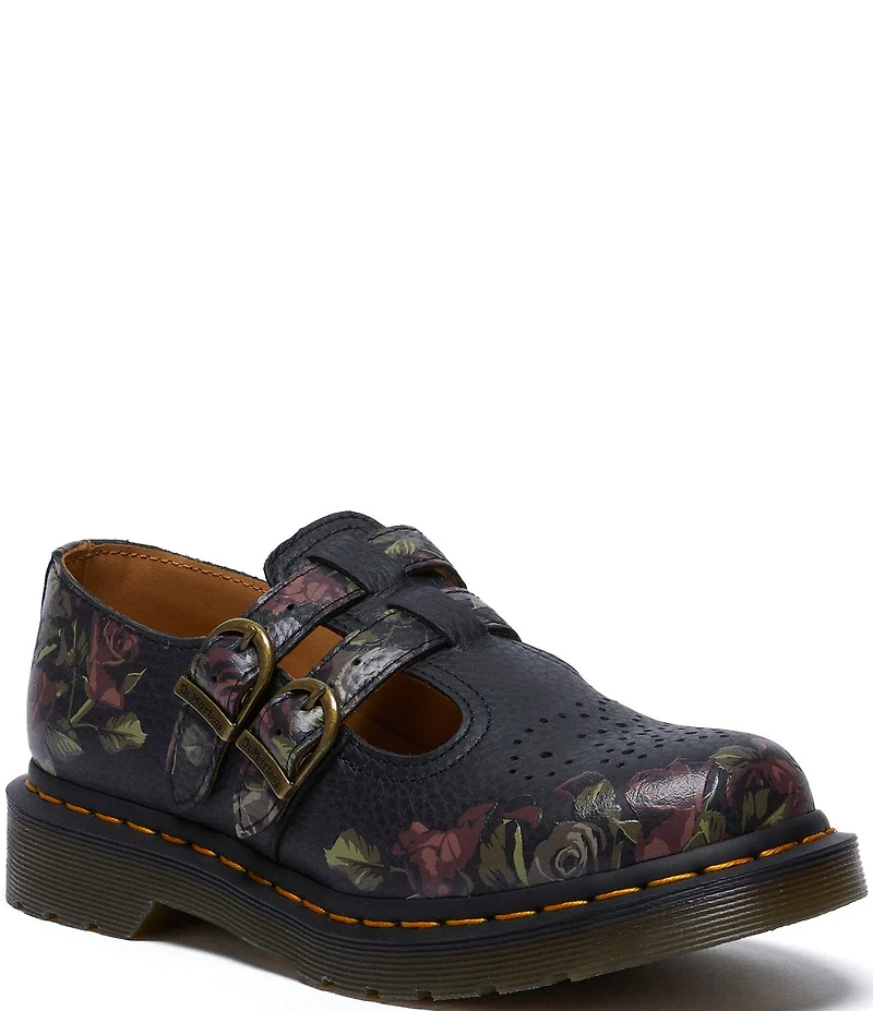 Dr. Martens Women's 8065 Decayed Roses Mary Jane Oxfords
