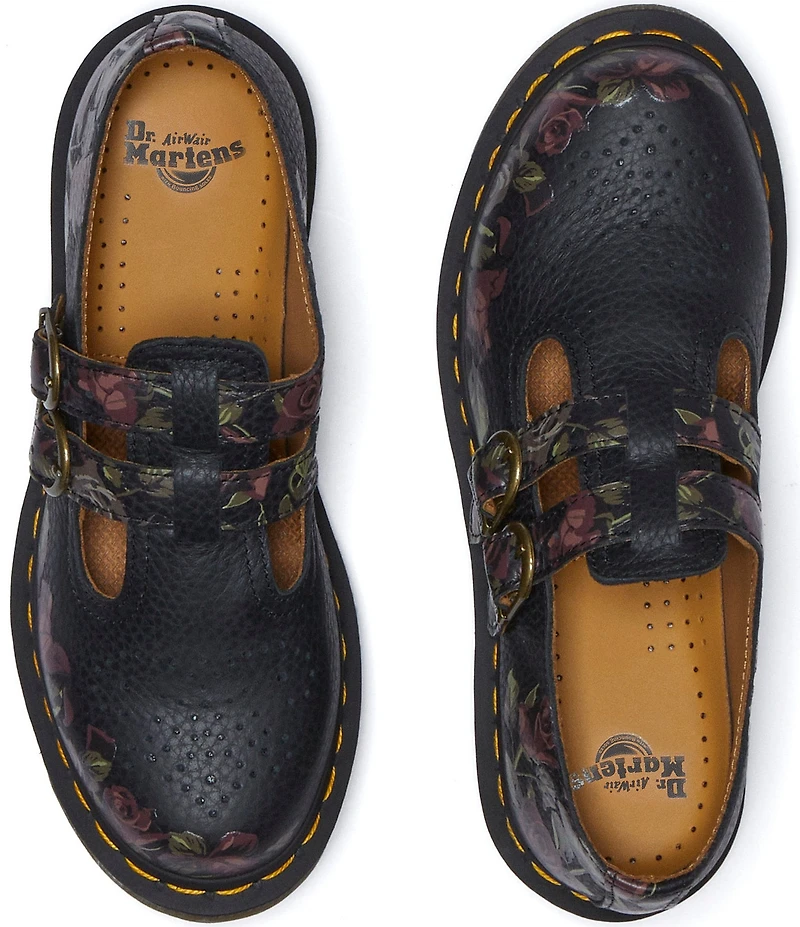 Dr. Martens Women's 8065 Decayed Roses Mary Jane Oxfords