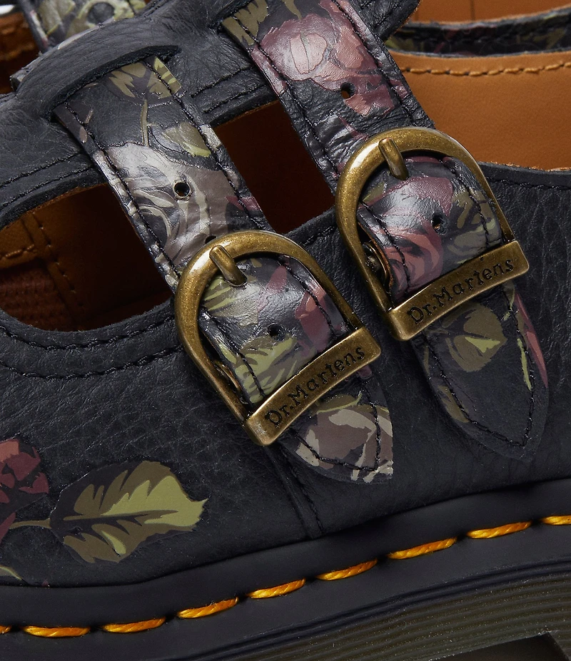 Dr. Martens Women's 8065 Decayed Roses Mary Jane Oxfords