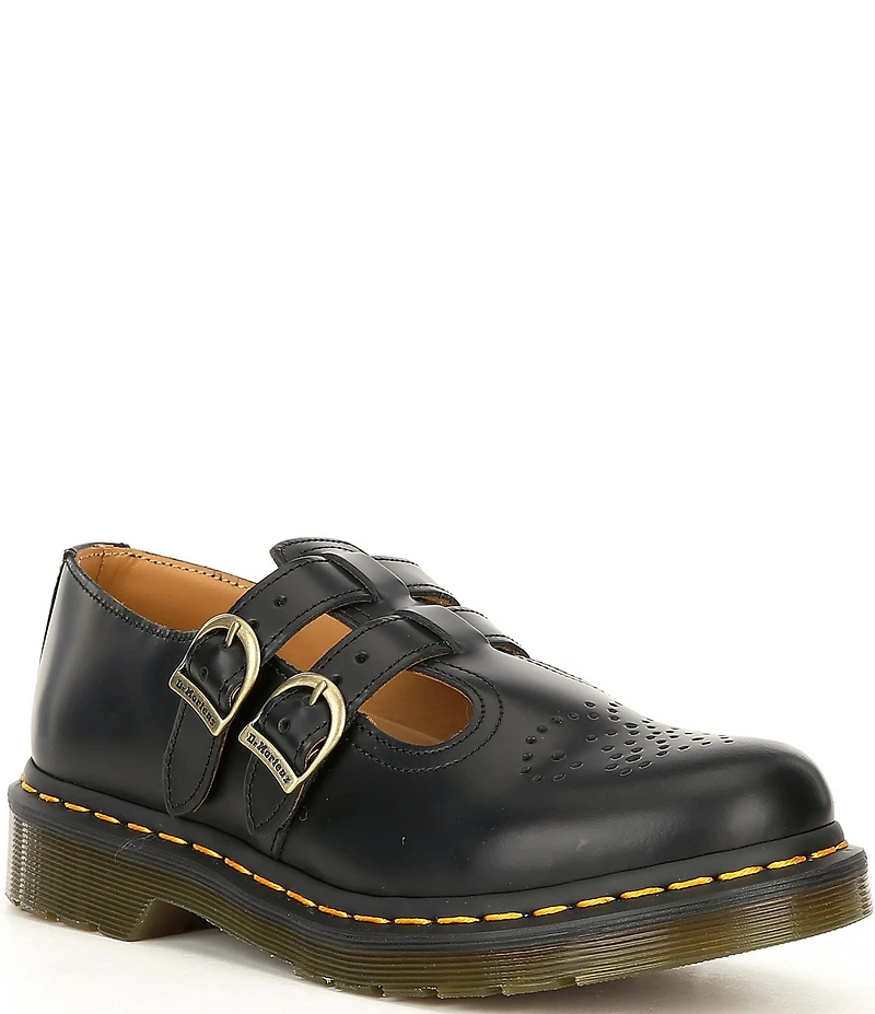 Dr. Martens Women's 8065 Perforated Leather Family Matching Mary Jane Oxfords