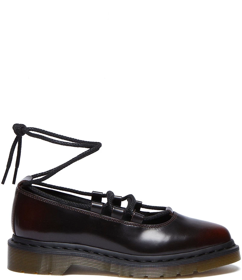 Dr. Martens Women's Elphie II Leather Pointed Toe Ballet Flats