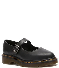 Dr. Martens Women's Elphie Virginia Leather Platform Mary Jane Flats